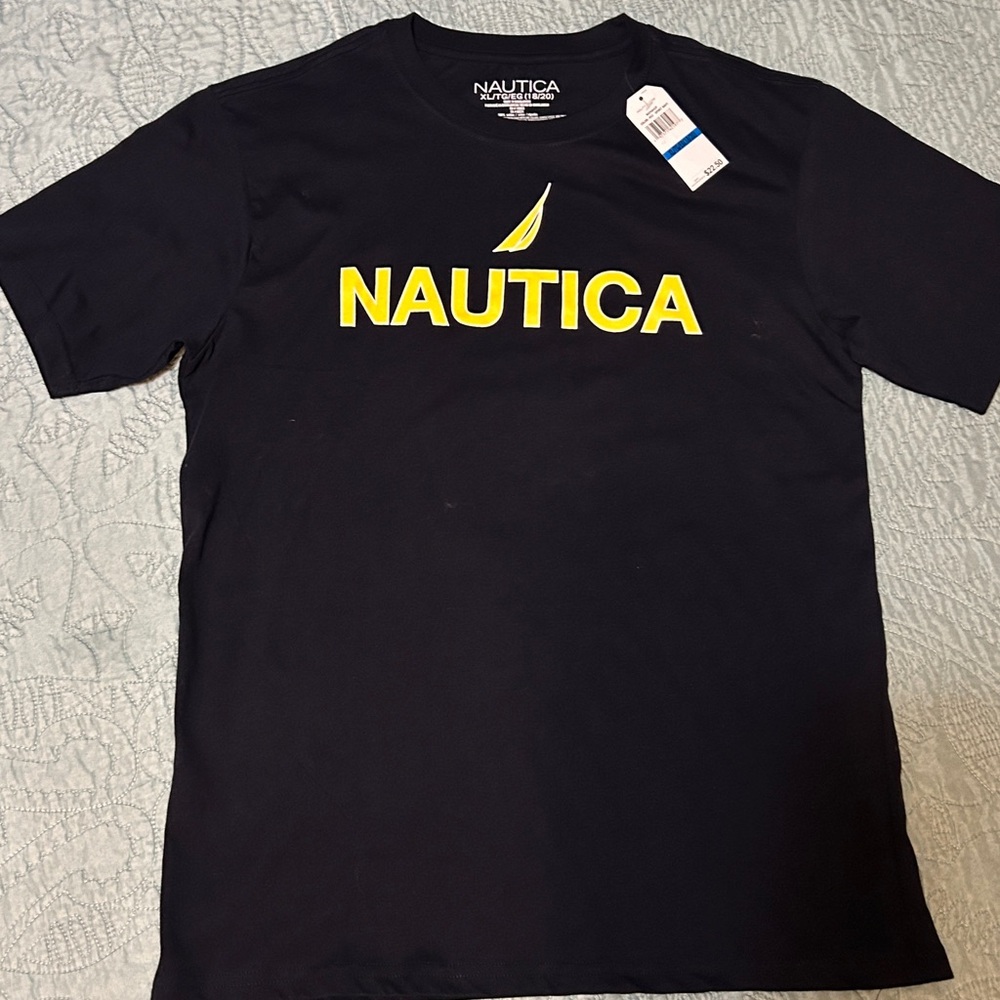 New with tags blue Nautica T-shirt